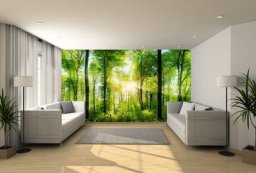 Fotobehang expositie kwaliteit 400x560 cm